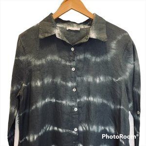 Baci Midi/Tunic/Dress 100% Tie Dye Lino-Linen